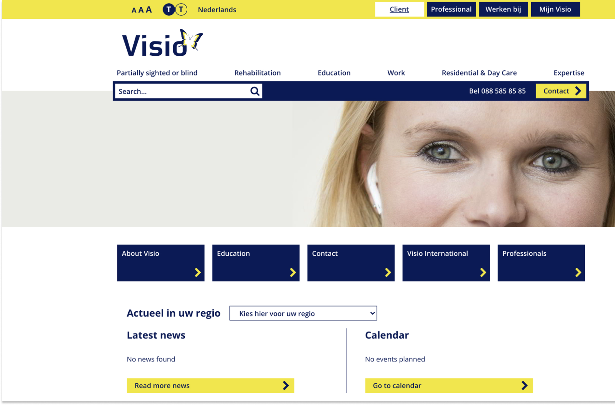 Inclusive usability testing with Visio